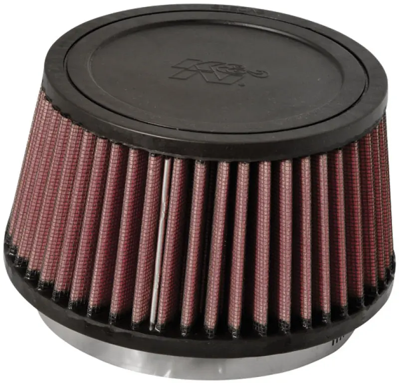 K&N KNNRU-3110 Universal Rubber Filter Round Tapered 4.5in Flange ID X 5.875 Base OD X 5in Top OD X 3.25in H