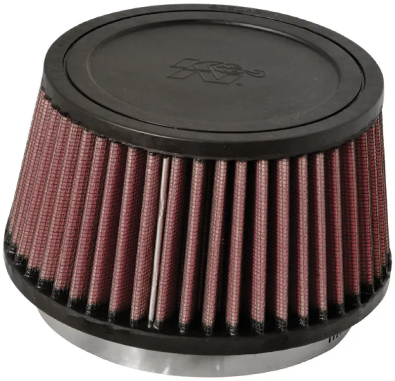 K&N KNNRU-3110 Universal Rubber Filter Round Tapered 4.5in Flange ID X 5.875 Base OD X 5in Top OD X 3.25in H №3