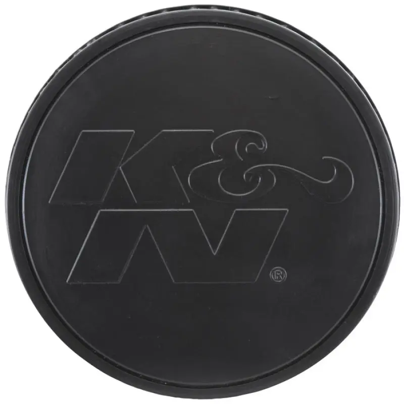 K&N KNNRU-5283HBK Universal Rubber Filter-Round Tapered 4.5in Flange ID X 8in Base OD X 6.625in Top OD X 8in H №6