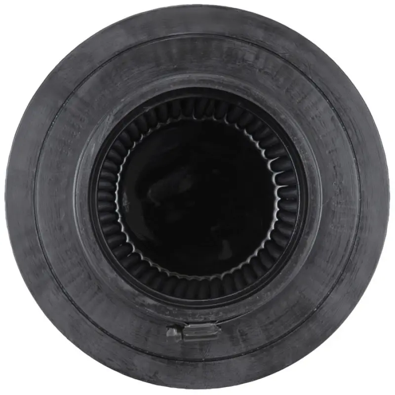 K&N KNNRU-5283HBK Universal Rubber Filter-Round Tapered 4.5in Flange ID X 8in Base OD X 6.625in Top OD X 8in H №7