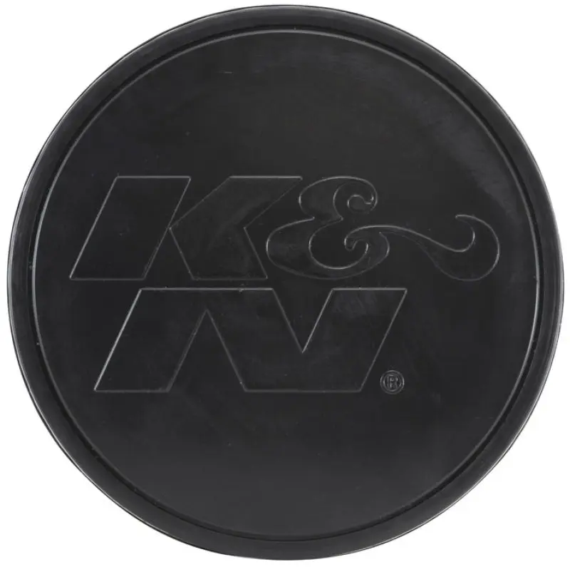 K&N KNNRU-5171HBK Universal Rubber Filter-Round Tapered 4in Flange ID X 8in Base OD X 6.625in Top OD X 8in H №12