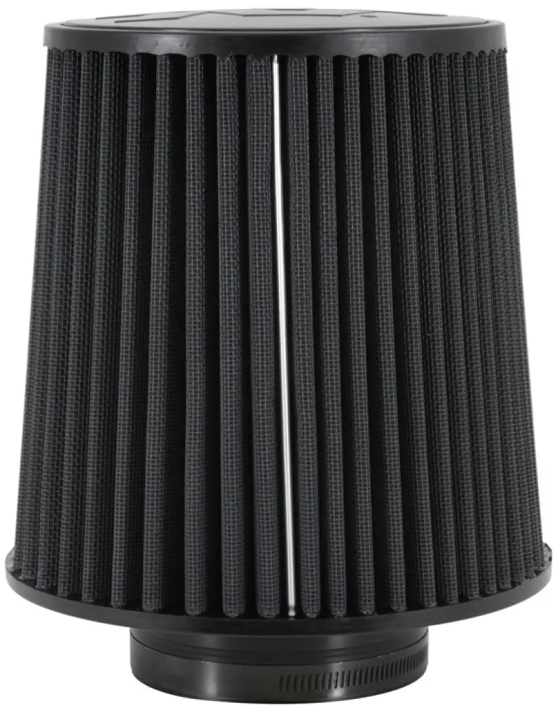 K&N KNNRU-5171HBK Universal Rubber Filter-Round Tapered 4in Flange ID X 8in Base OD X 6.625in Top OD X 8in H №3