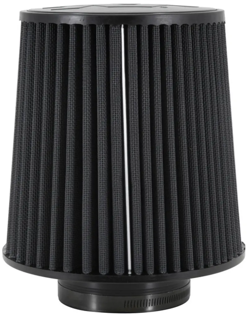 K&N KNNRU-5171HBK Universal Rubber Filter-Round Tapered 4in Flange ID X 8in Base OD X 6.625in Top OD X 8in H №6