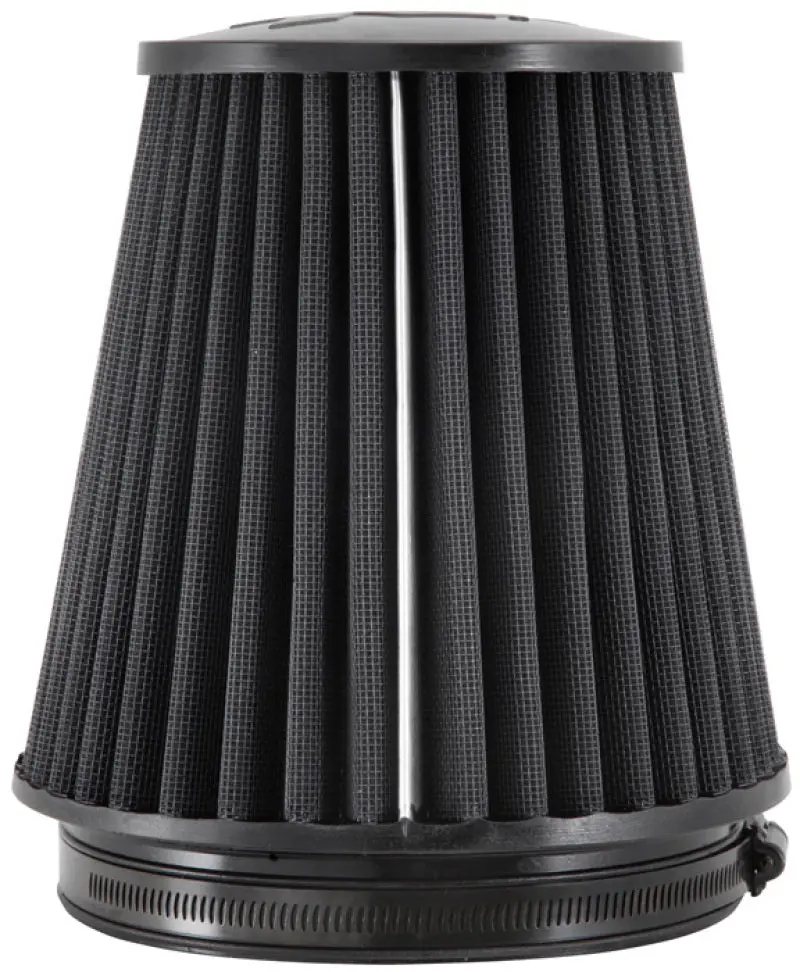 K&N KNNRU-3101HBK Universal Rubber Filter Round Tapered 6in Flange ID X 7.5in Base OD X 5.25in Top OD X 8in Height №15