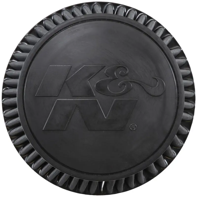 K&N KNNRU-5177HBK Universal Rubber Filter-Round Tapered 6in Flange ID X 9in Base OD X 6.625in Top OD X 7.5in H №10