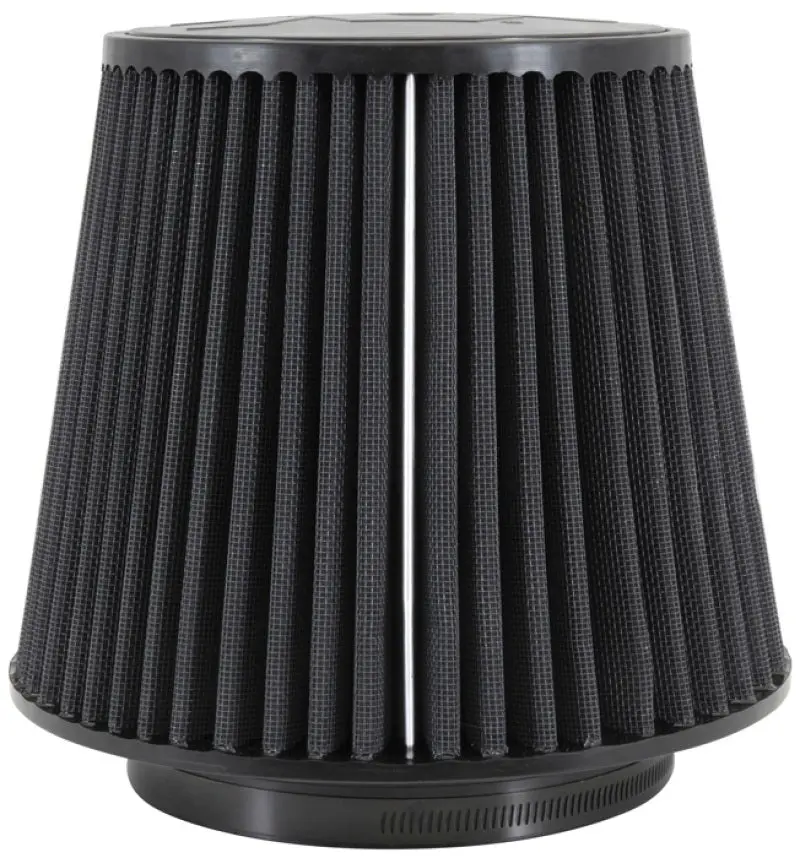 K&N KNNRU-5177HBK Universal Rubber Filter-Round Tapered 6in Flange ID X 9in Base OD X 6.625in Top OD X 7.5in H №2