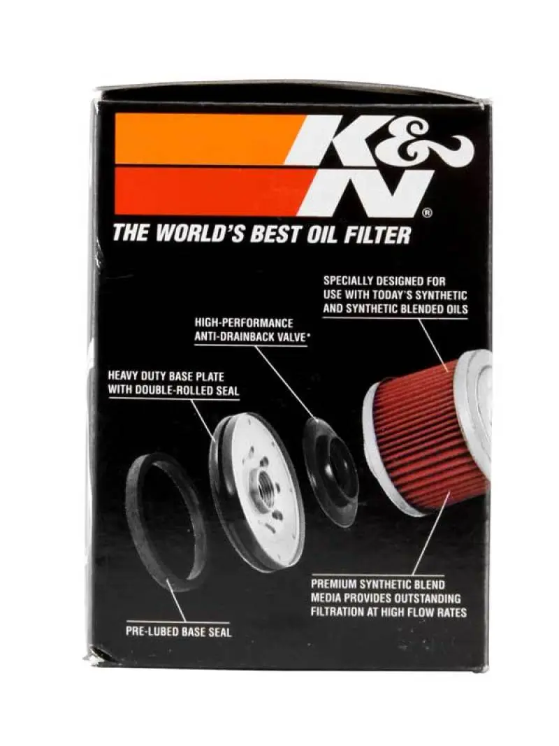 K&N KNNKN-198 Victory / Polaris 2.563in OD X 3.313in H Oil Filter №7