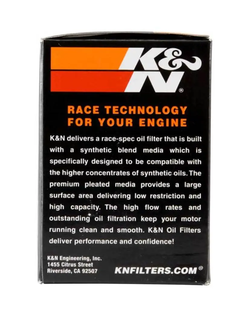 K&N KNNKN-198 Victory / Polaris 2.563in OD X 3.313in H Oil Filter №8