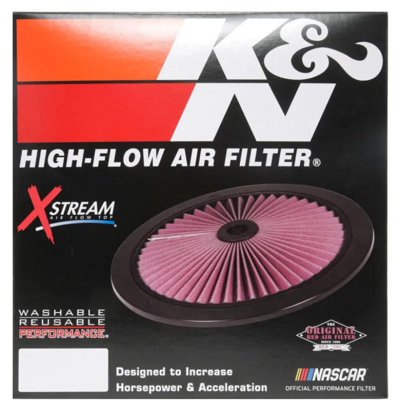 K&N KNN66-1101 X-Stream Top Filter Only 11in - Black №5