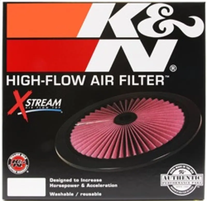 K&N KNN66-1401 X-Stream Top Filter X-Stream 14 Inch OD Black №10