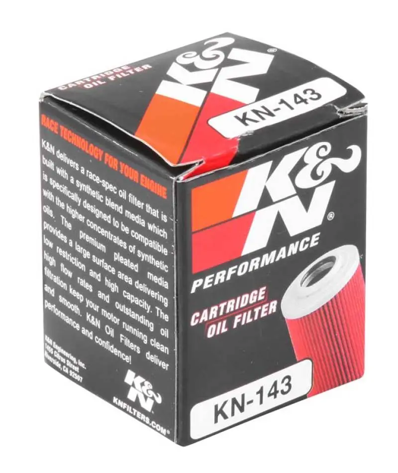 K&N KNNKN-143 Yamaha / MBK 1.5in OD X 1.938in H Oil Filter №6