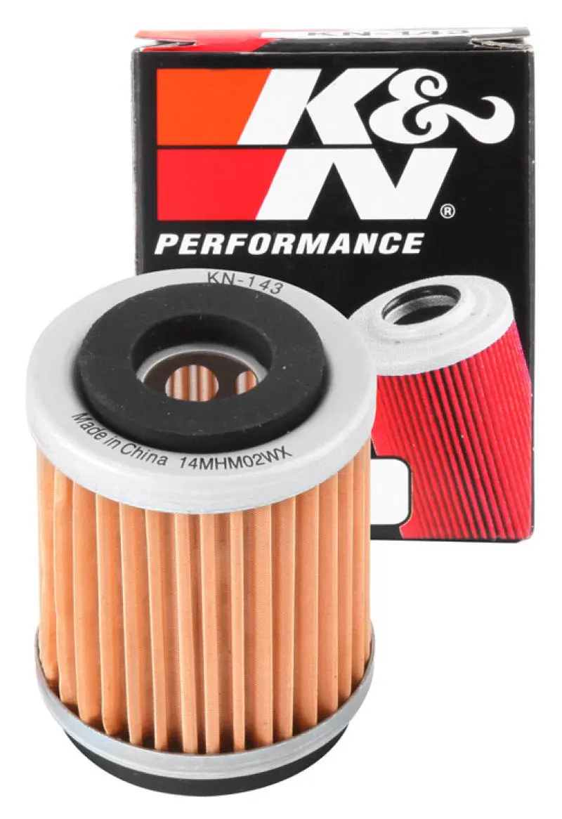 K&N KNNKN-143 Yamaha / MBK 1.5in OD X 1.938in H Oil Filter №7