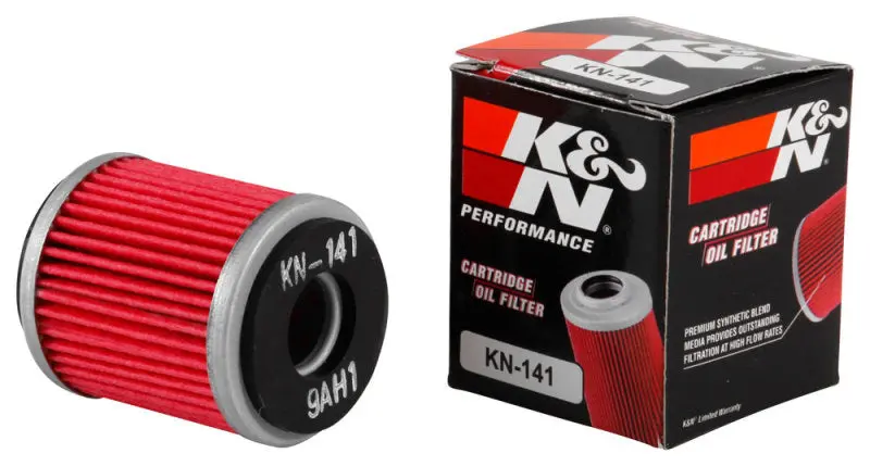 K&N KNNKN-141 Yamaha / MBK / Fantic Caballero 1.5in OD X 1.813in H Oil Filter №6