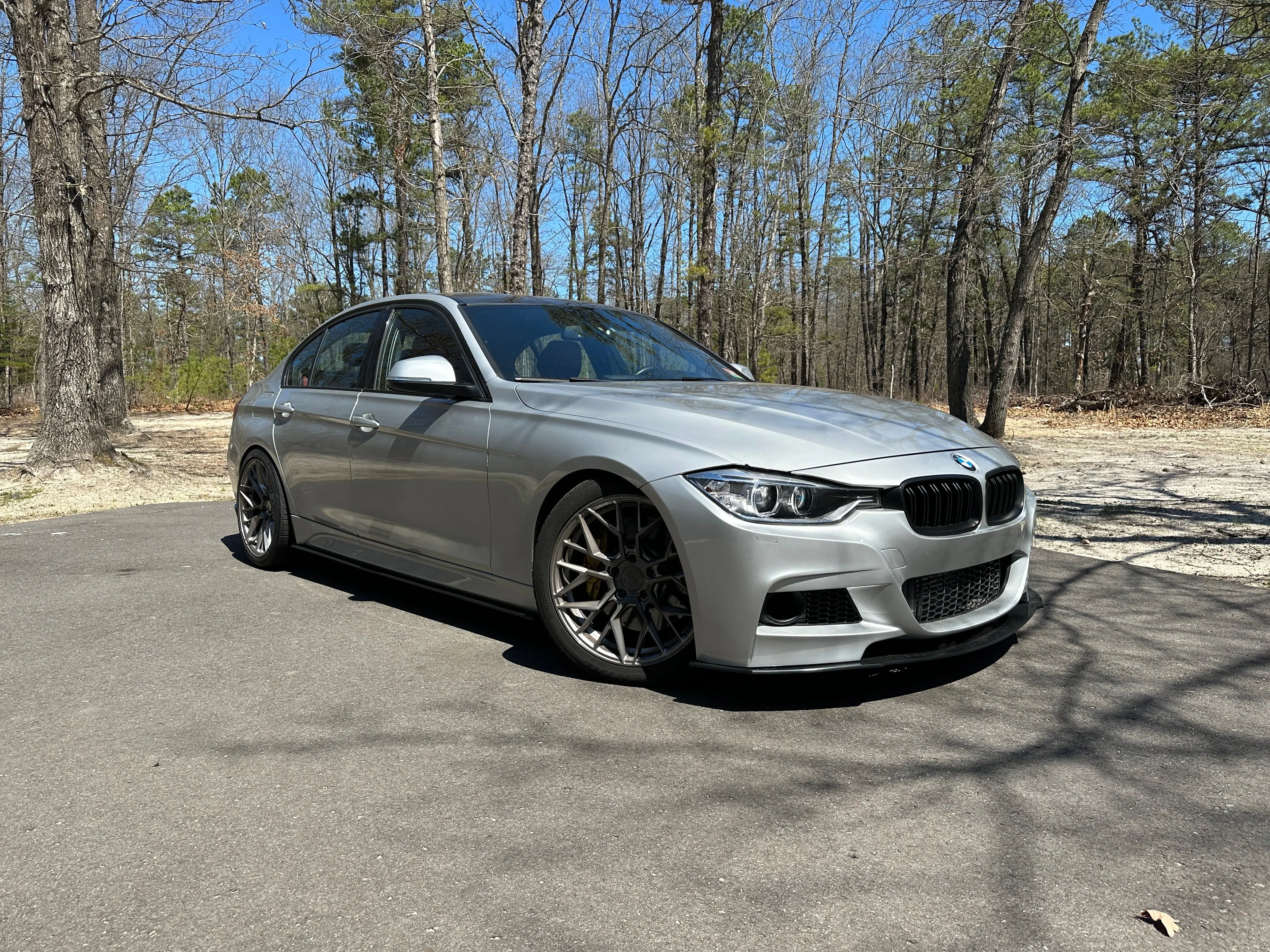 KGSPLITTERS BMW F30 M Sport Splitters - Complete Kit №2