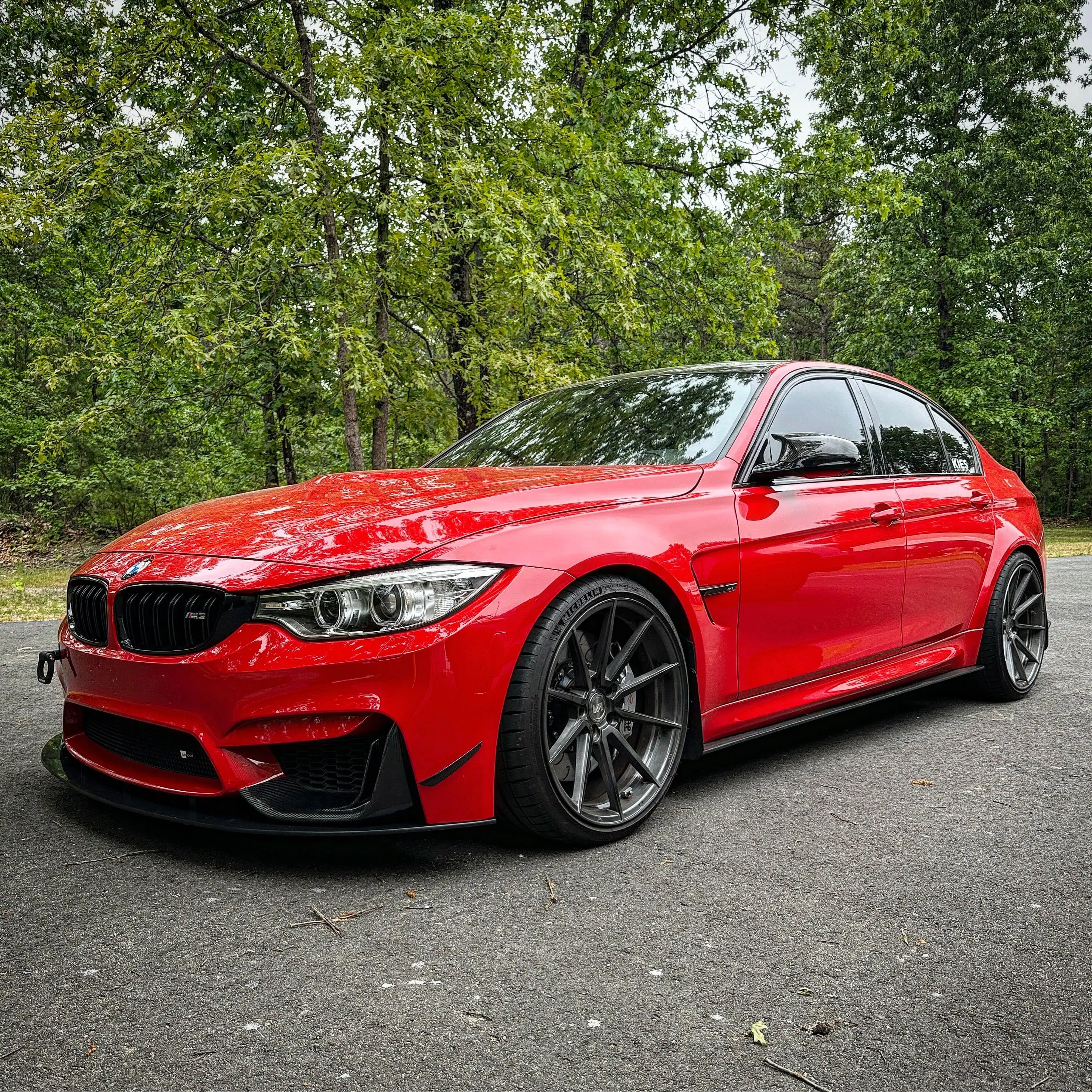 KGSPLITTERS BMW F80 Splitters - Front Splitter