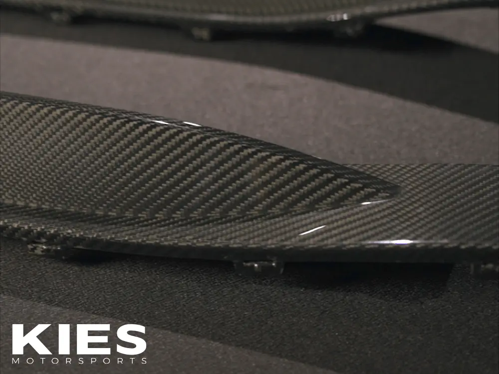 Kies Motorsports 2020-2025 BMW M3 / M4 (G80 / G82 / G83) Performance Inspired Dry Carbon Fiber Side Skirt Extensions - G82 M4 №9