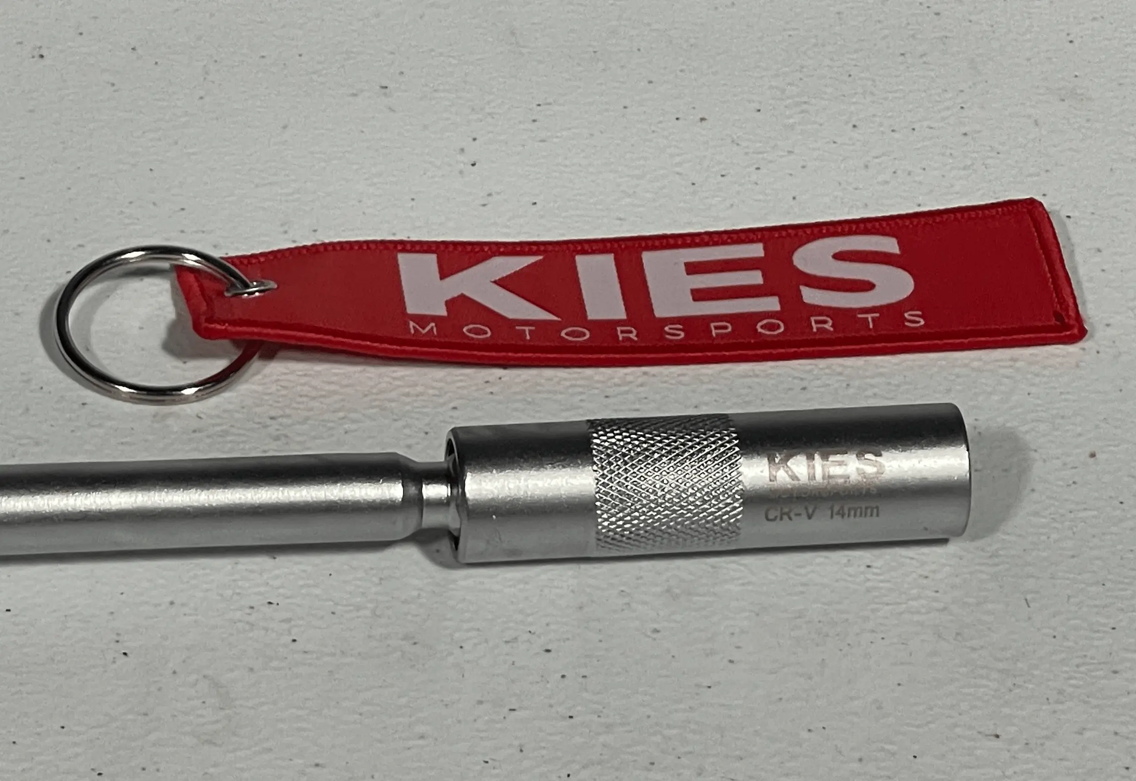 Kies Motorsports 12 Point 14 MM Thin Walled Spark Plug Socket with Built in Slim Swivel and Extension №2