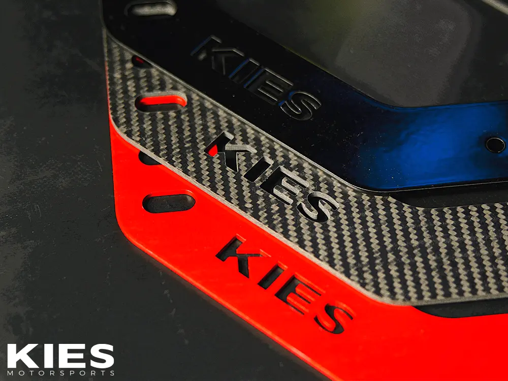 Kies Motorsports BMW Fire Extinguisher Seat Mounts - Matte Finish Real Carbon Fiber / No thanks №8