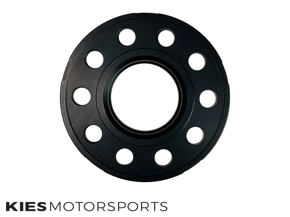 Kies Motorsports (F Series) BMW Wheel Spacers 5 x 120 Black Finish - 10mm №15