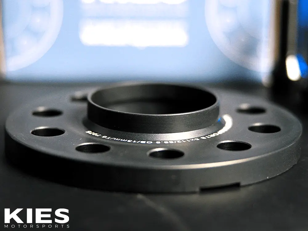 Kies Motorsports (F Series) BMW Wheel Spacers 5 x 120 Black Finish - 10mm №7