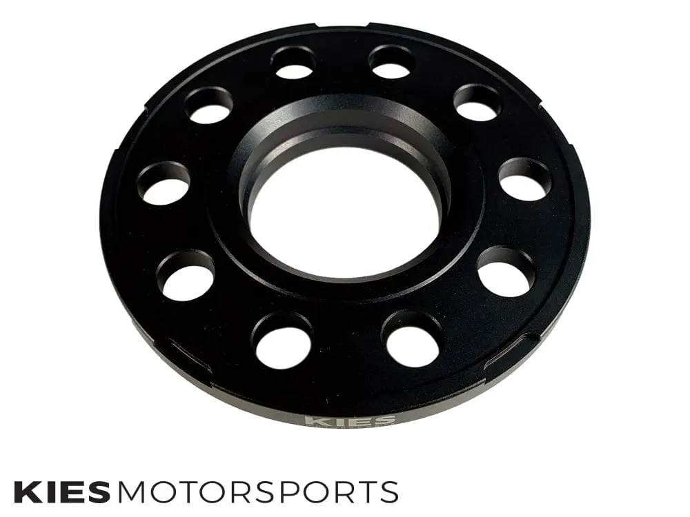 Kies Motorsports (F Series) BMW Wheel Spacers 5 x 120 Black Finish - 10mm №9