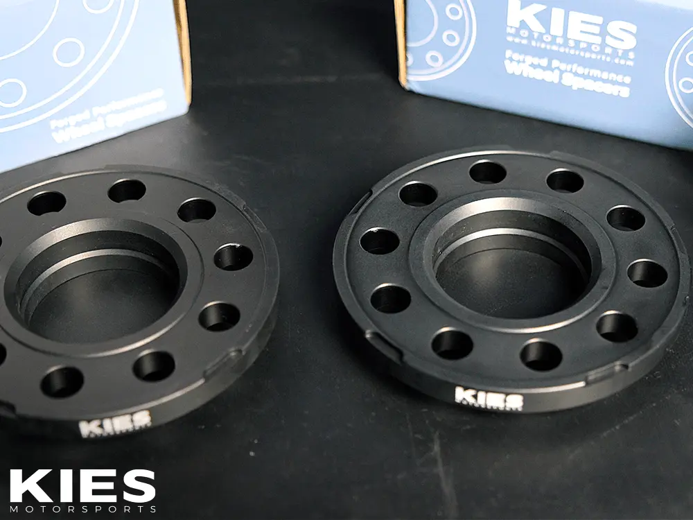 Kies Motorsports (F Series) BMW Wheel Spacers 5 x 120 Black Finish - 20mm №4