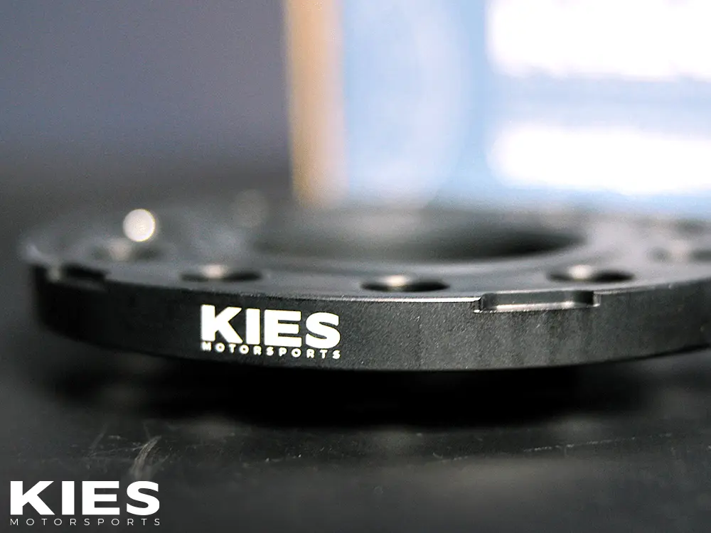 Kies Motorsports (G Series) BMW Wheel Spacers 5 x 112 Black Finish (Set of 2) - 10mm №5