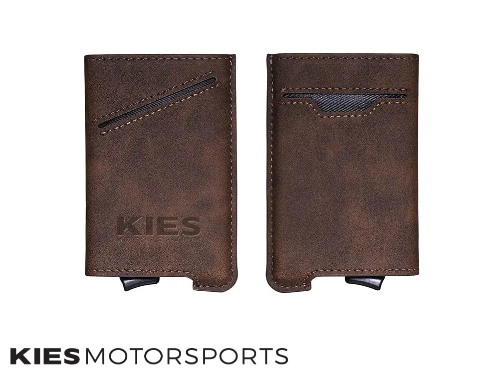 Kies Motorsports Leather Wallet - Coffee №2