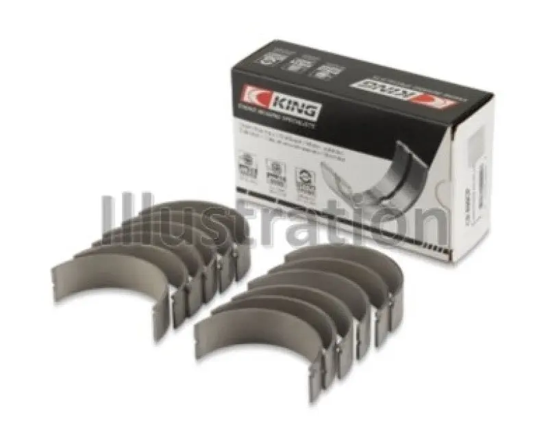 King Racing KINGCR6887SV0.25 BMW B58B30A Performance Rod Bearing Set (Size +.25)