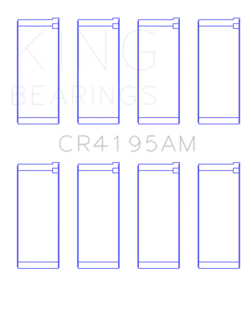 King Racing KINGCR4195AM Chrysler 420A (Size Standard) Connecting Rod Bearing Set №2