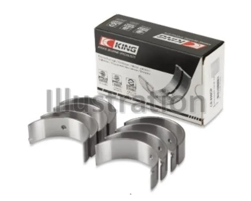 King Racing KINGCR4512SI Honda D17A1/2 (Size STD) Rod Bearing Set №2