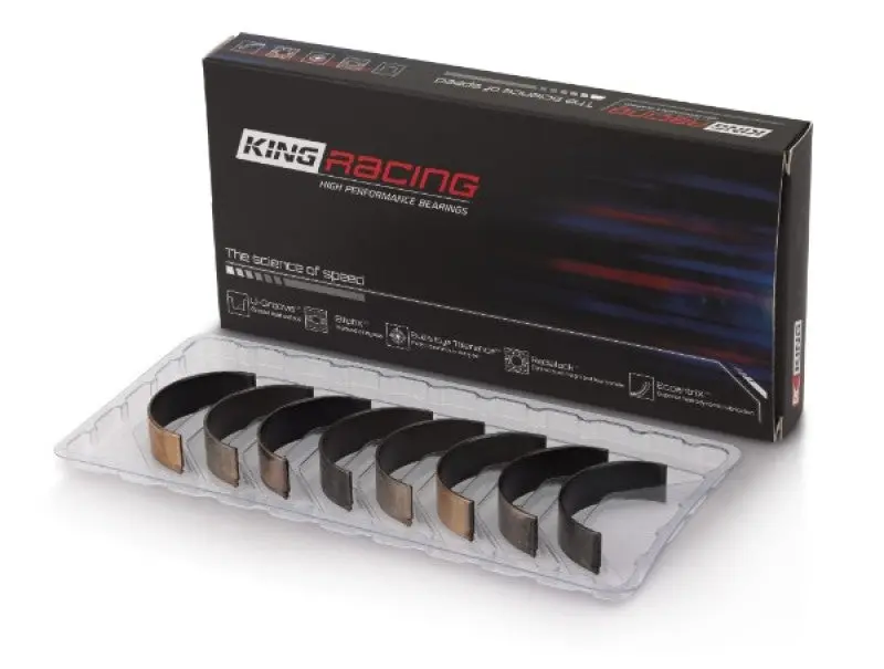 King Racing KINGCR4542XPD Honda K-Series (Except A3) 16v 2.0L/2.3L/2.4 XP Tri-Metal Performance Rod Bearing - Set Of 4