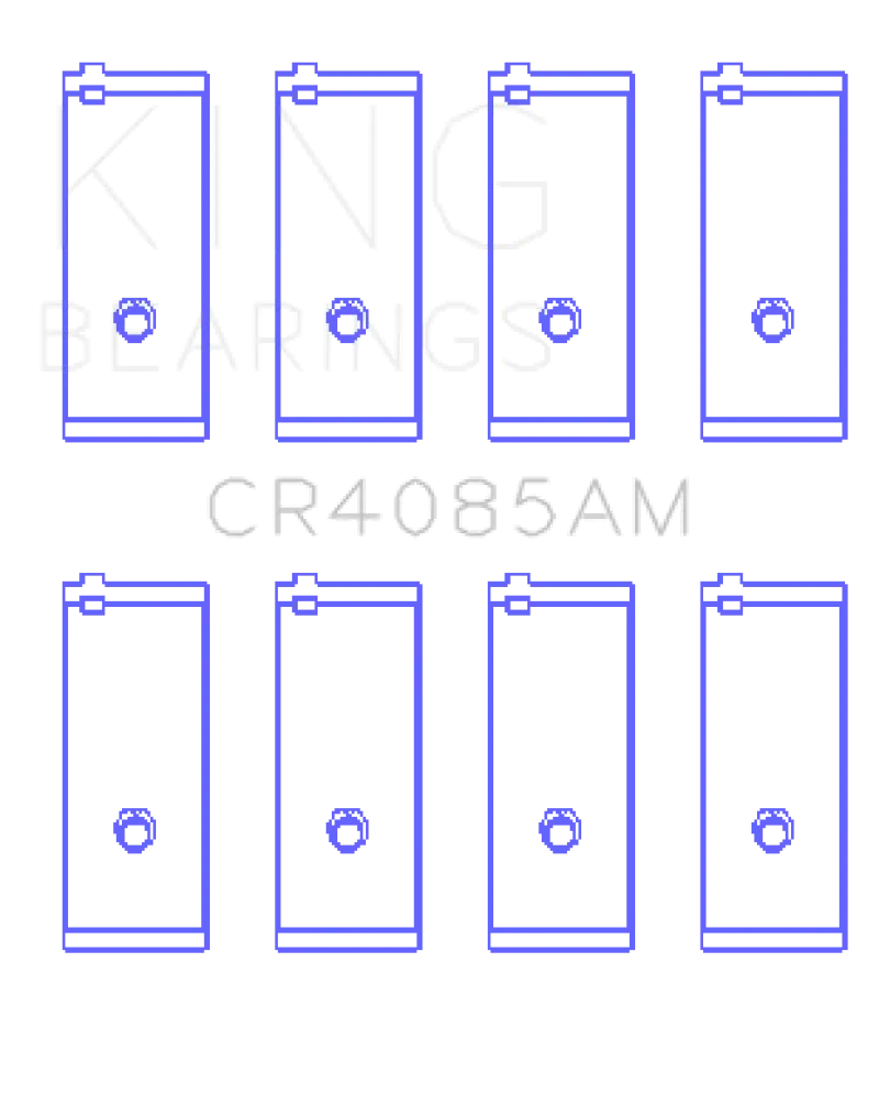 King Racing KINGCR4085AM Toyota 2T / 3T / 3T-G / 4T-G (Size Standard) Connecting Rod Bearing Set №2