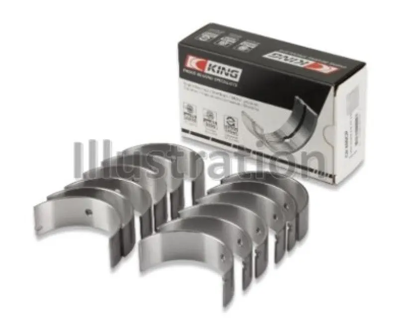 King Racing KINGCR6764AM VW AES/AUE/ABV (Size STD) Connecting Rod Bearing Set (Set Of 6) №1