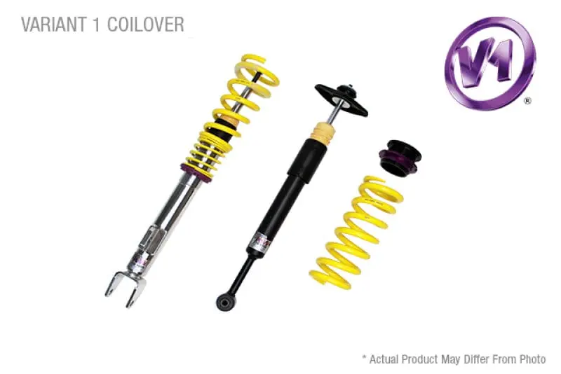 KW Coilover Kit V1 12+ BMW 3 Series F30 6-Cyl w/ EDC Bundle №1