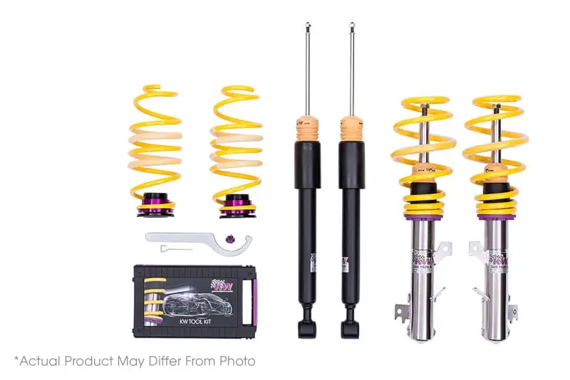 KW Coilover Kit V1 12+ BMW 3 Series F30 6-Cyl w/ EDC Bundle №5