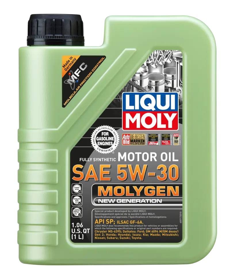 LIQUI MOLY LQM20226 1L Molygen New Generation Motor Oil SAE 5W30