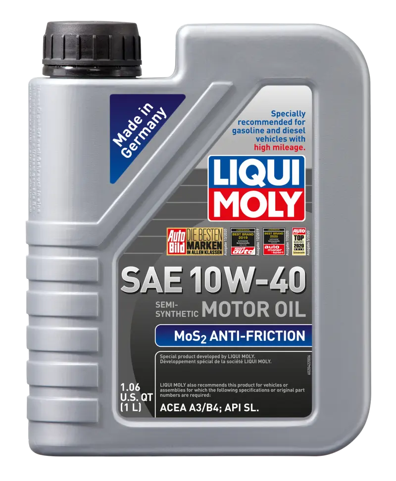 LIQUI MOLY LQM2042 1L MoS2 Anti-Friction Motor Oil 10W40 №1