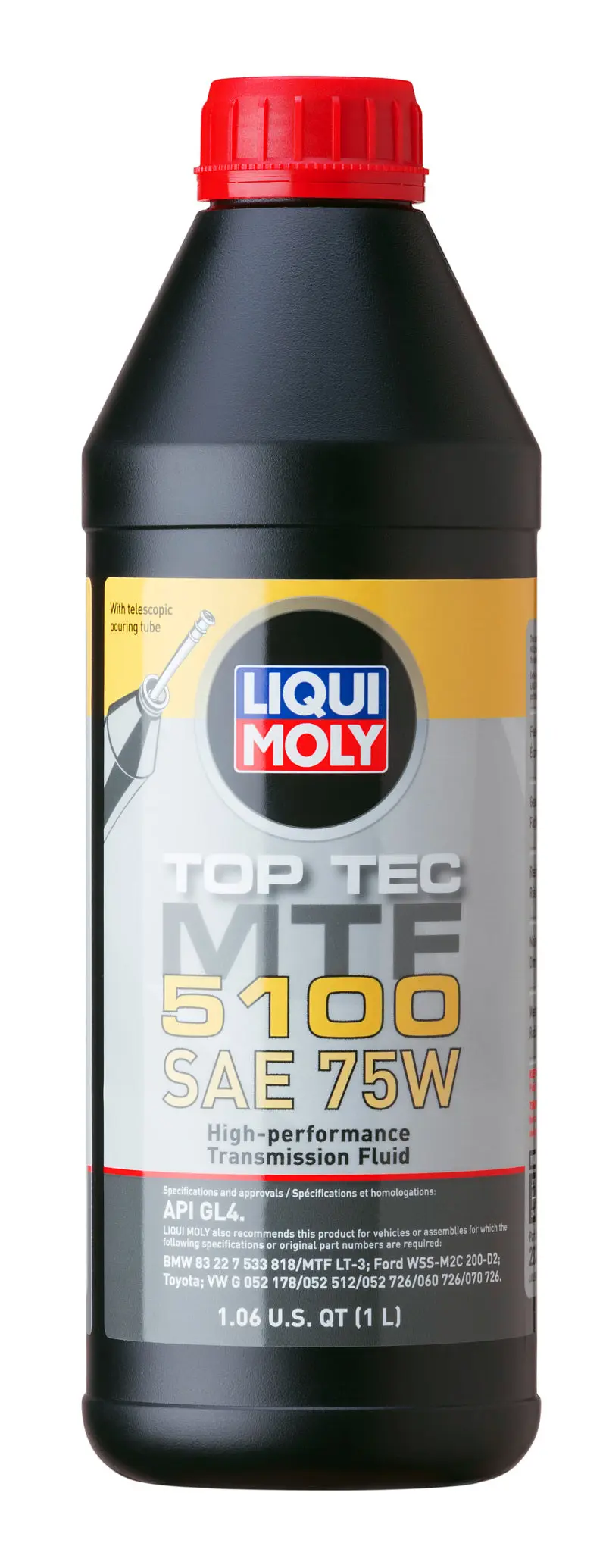 LIQUI MOLY LQM20352 1L Top Tec MTF 5100 Gear Oil SAE 75W №1