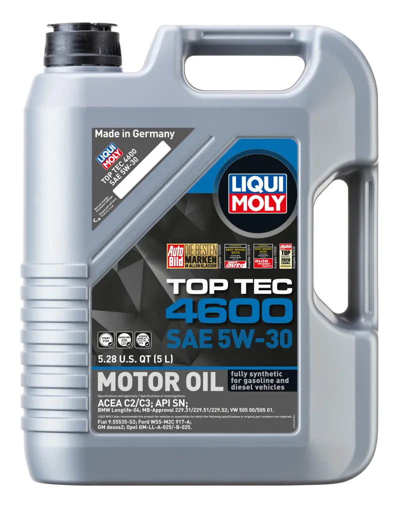 LIQUI MOLY LQM20448 5L Top Tec 4600 Motor Oil SAE 5W30 №1