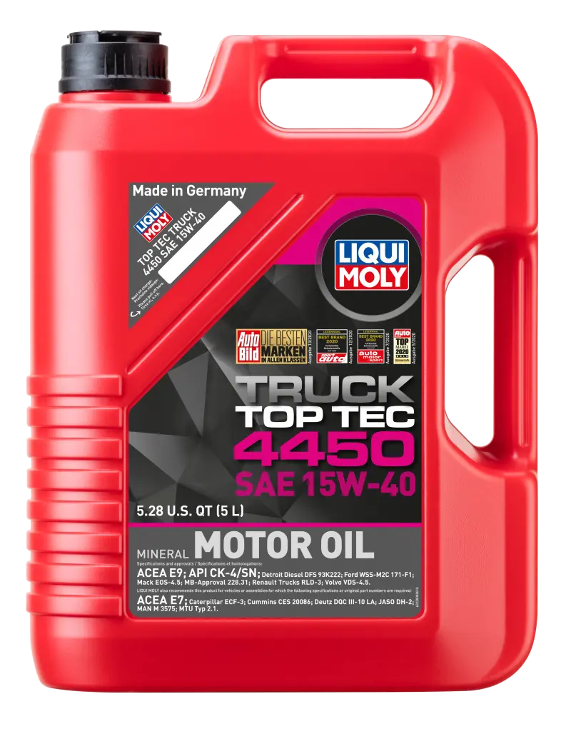 LIQUI MOLY LQM22038 5L Top Tec Truck 4450 Motor Oil SAE 15W40 №1