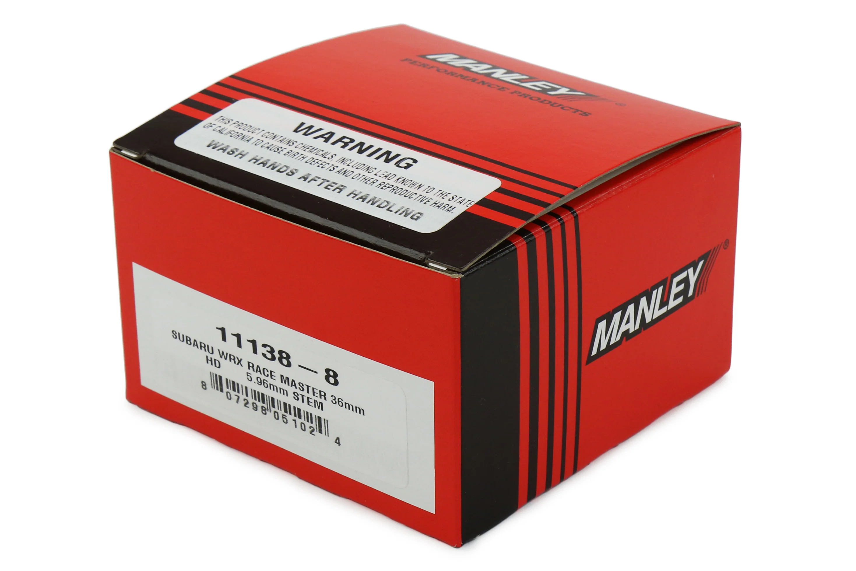 MANLEY 11138-8 Комплект впускных клапанов для SUBARU EJ20/EJ25 36 мм №4