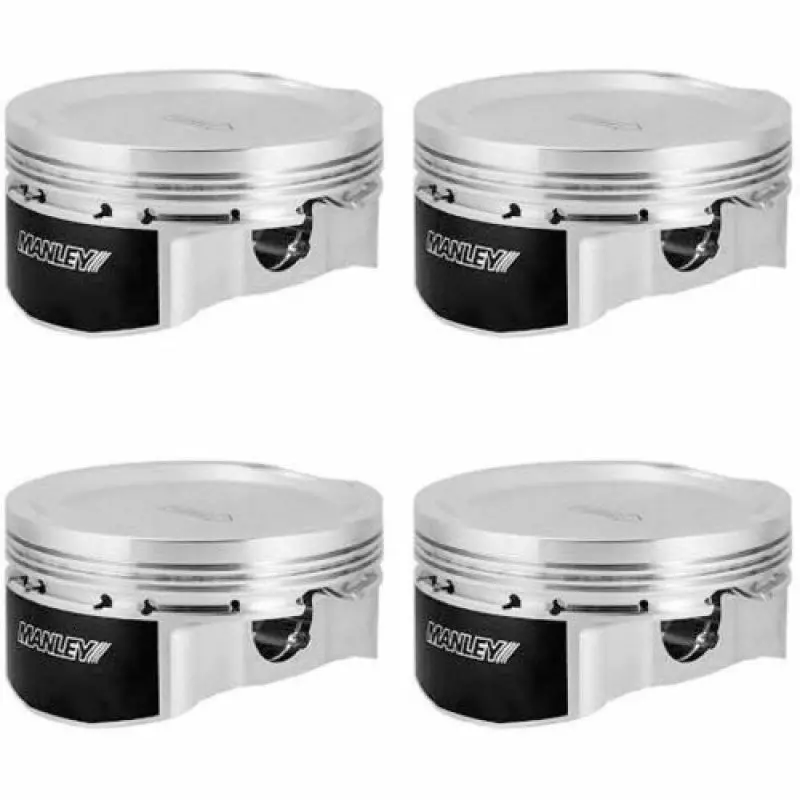 Manley MAN612202C-4 Subaru EJ257 99.75mm +.25mm Bore 8.5:1 Dish Platinum Series Piston Set With Rings