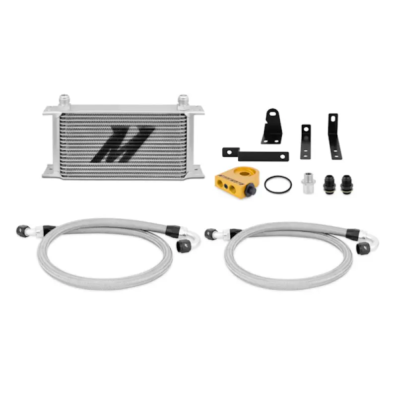 Mishimoto MISMMOC-S2K-00T 00-09 Honda S2000 Thermostatic Oil Cooler Kit - Silver