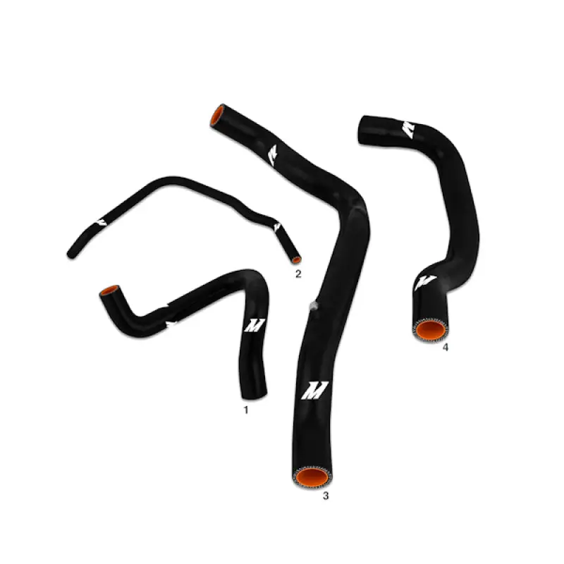 Mishimoto MISMMHOSE-TINY-01BK 02-06 Mini Cooper S (Supercharged) Black Silicone Hose Kit