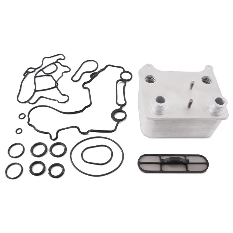 Mishimoto MISMMOC-F2D-03 03-07 Ford 6.0L Powerstroke Replacement Oil Cooler Kit №1