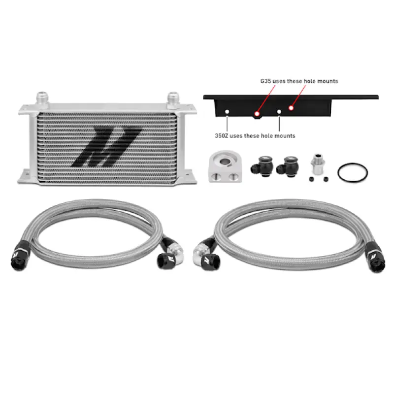 Mishimoto MISMMOC-350Z-03 03-09 Nissan 350Z / 03-07 Infiniti G35 (Coupe Only) Oil Cooler Kit №19