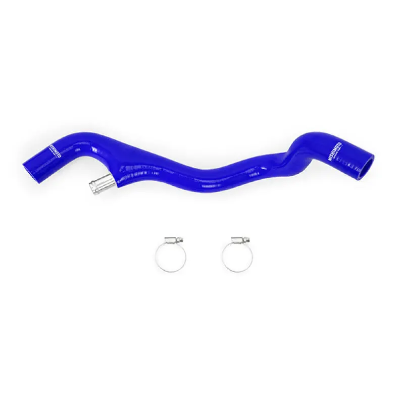 Mishimoto MISMMHOSE-F2D-05EBL 05-07 Ford F-250/F-350 6.0L Powerstroke Lower Overflow Blue Silicone Hose Kit №3