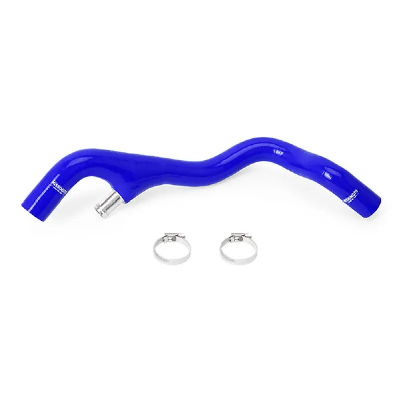 Mishimoto MISMMHOSE-F2D-05EBL 05-07 Ford F-250/F-350 6.0L Powerstroke Lower Overflow Blue Silicone Hose Kit №4