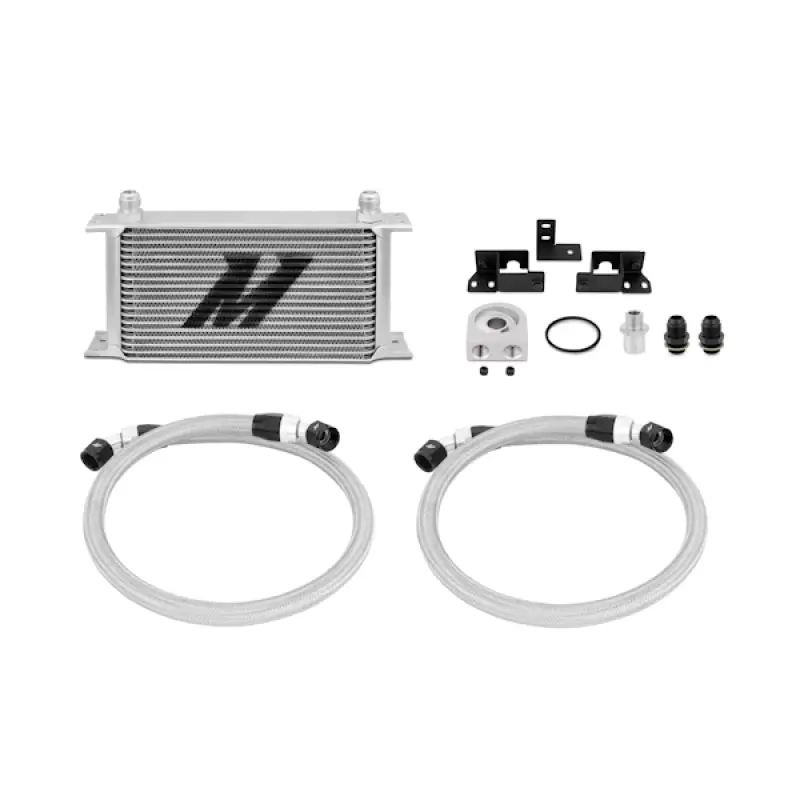 Mishimoto MISMMOC-WRA-07 07-11 Jeep Wrangler JK Oil Cooler Kit - Silver №1